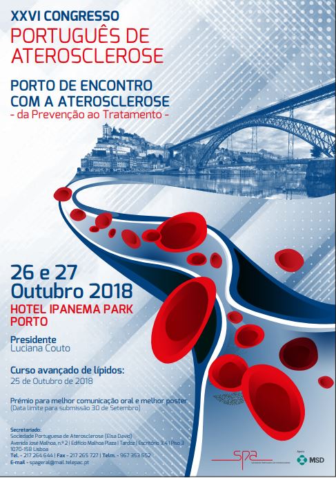 26.ª Edição do Congresso Português de Aterosclerose
