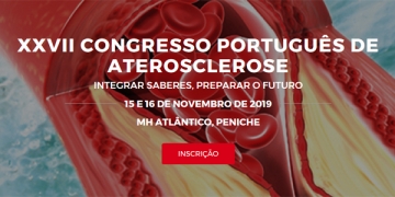 Inscrições abertas: XXVII Congresso Português de Aterosclerose